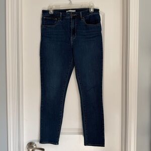 Levi's 721 Dark Blue Skinny Jeans